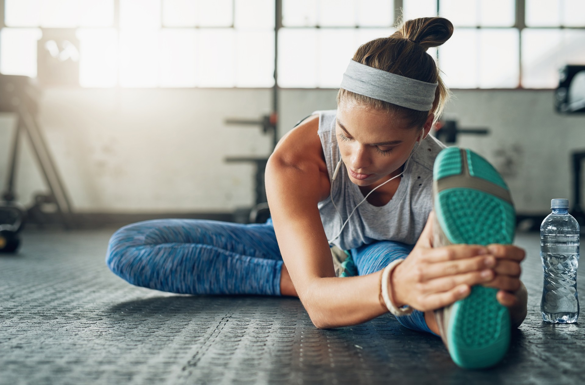 She aspires to inspire fitness in herself everyday